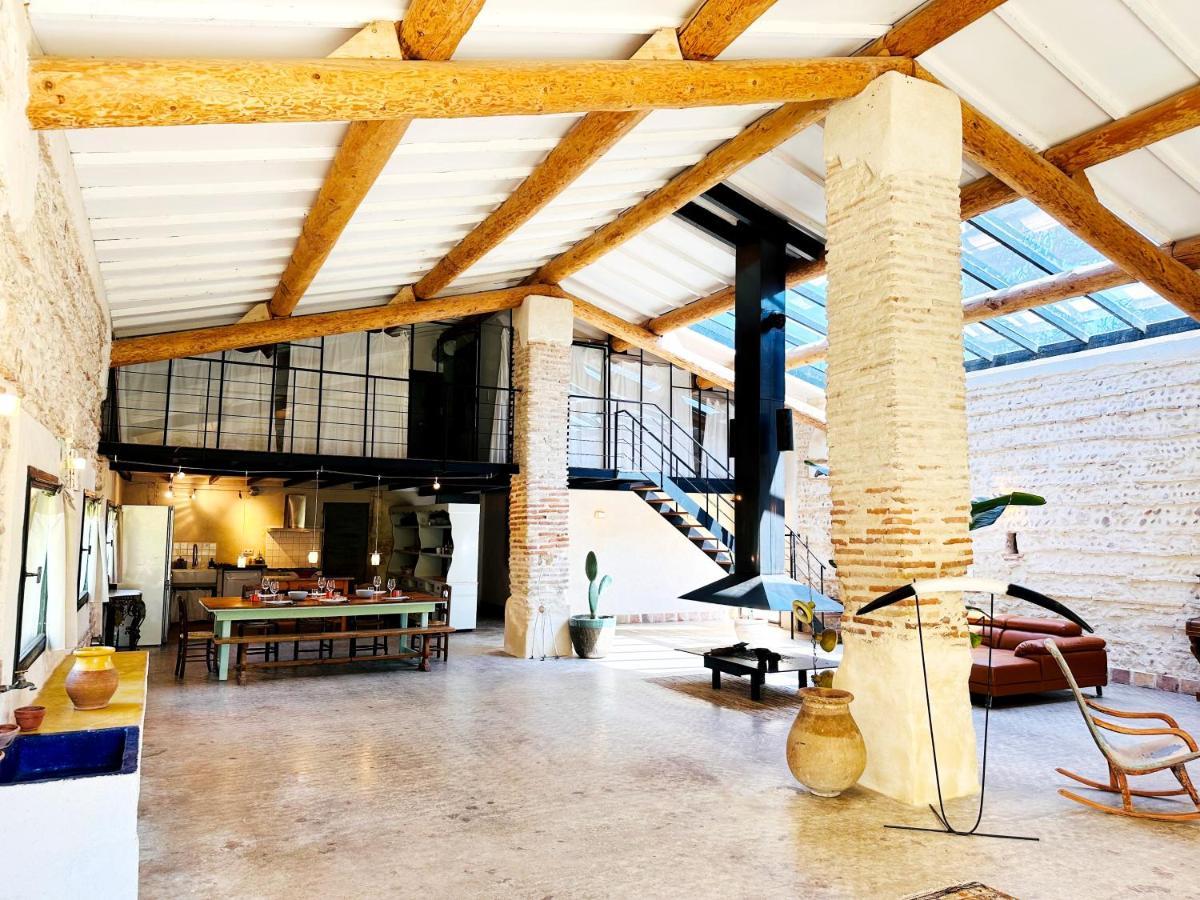 נים Magnifique Loft - Piscine - Tennis - Babyfoot מראה חיצוני תמונה