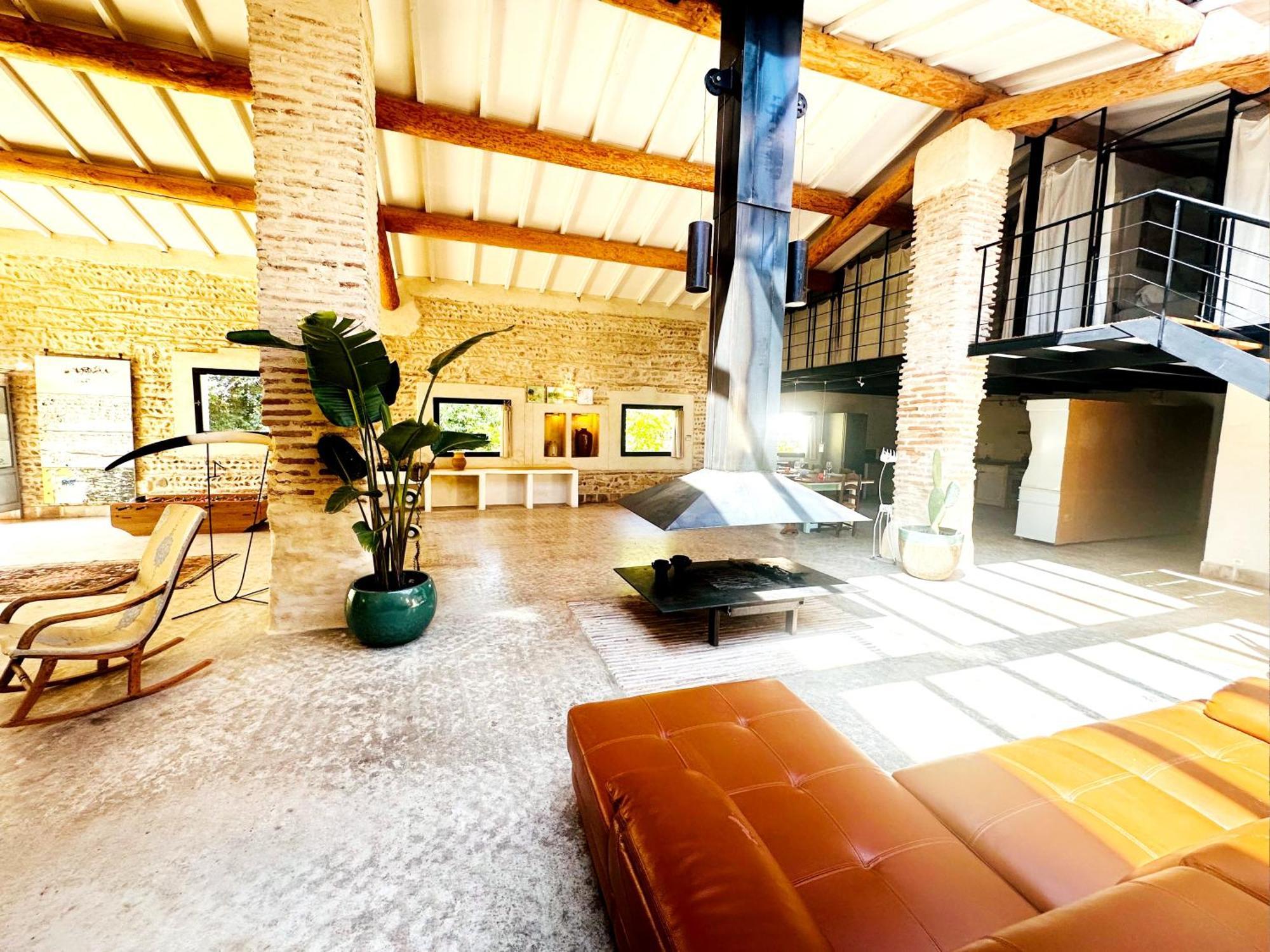 נים Magnifique Loft - Piscine - Tennis - Babyfoot מראה חיצוני תמונה
