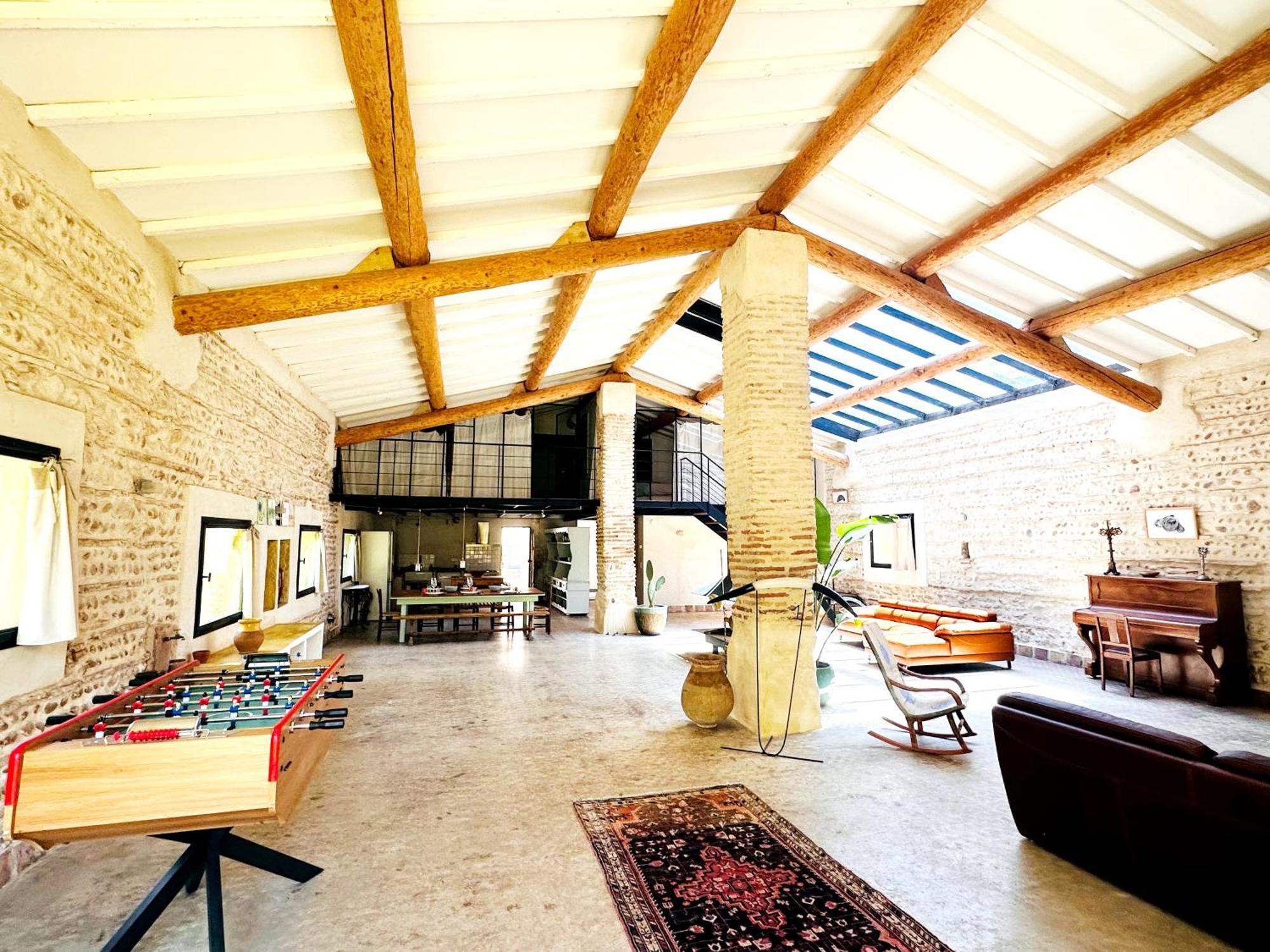 נים Magnifique Loft - Piscine - Tennis - Babyfoot מראה חיצוני תמונה