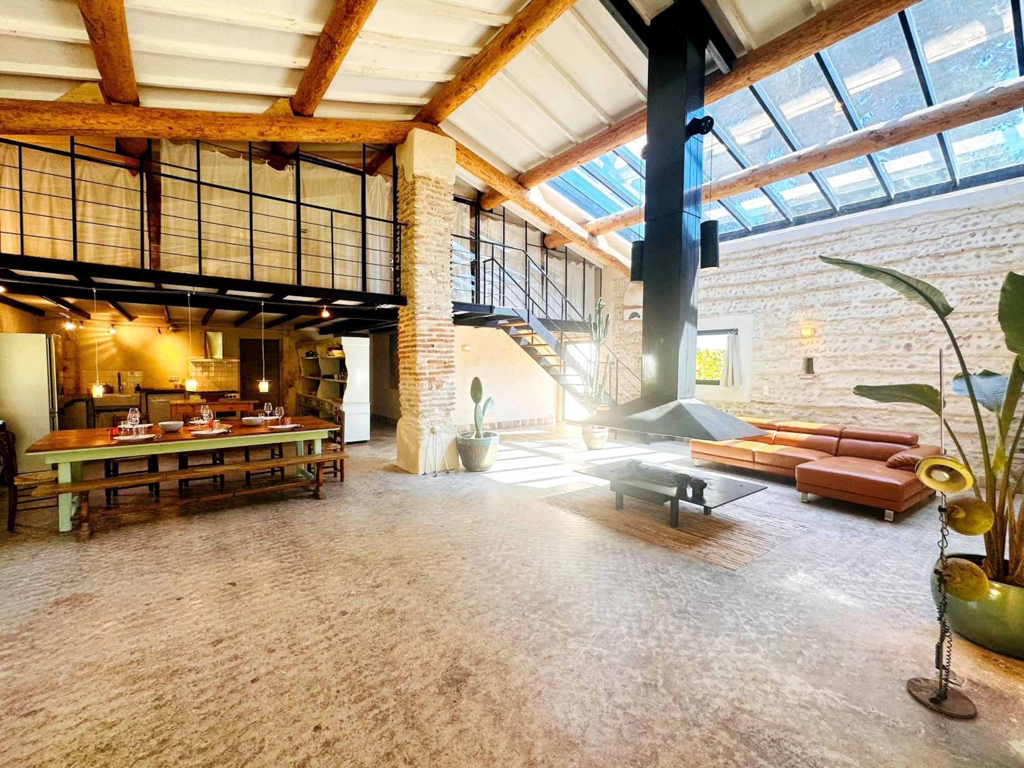 נים Magnifique Loft - Piscine - Tennis - Babyfoot מראה חיצוני תמונה